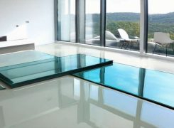 Ilumina tu hogar con un suelo de cristal transitable