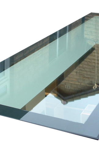 suelos de cristal Baldosa de cristal transitable